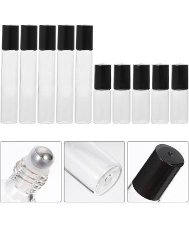 Beaupretty 10pcs Clear Roller Bottles - Empty Glass Essential Oil & Makeup Bottles for International Shipping - Buy Online on GoSupps.com
