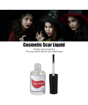 Bagima Makeup Scarring Liquid Makeup Rigid Collodion with Brush Cosmetic Special Effects Liquid Makeup for Halloween Costume - Buy Online on GoSupps.com