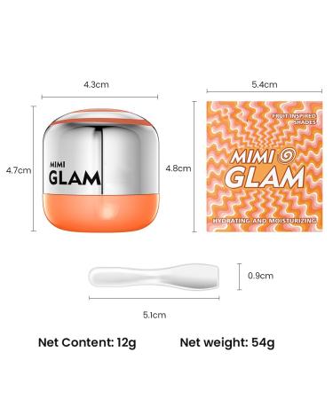 Moisturizing Lip Mask Fruit Colored Two-tone Lip Balm with Orange Extract Long Lasting Nourishing & Hydration Lip Mask with Remove Fine Lines Enhance Lip Elasticity (#05 Orange Radiance) #05 Orange Radiance 0.4 Ounce - Buy Online on GoSupps.com