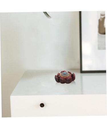 Hand-Carved Gatuida Lotus Ornaments | Wooden Lotus Sculptures for Home & Office Decor - Buy Online on GoSupps.com