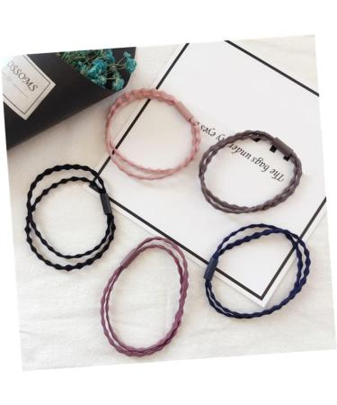 minkissy Hair Bands Ties Elastic Ponytail Holders Hair Accessories Tie Double Strand Elastic Hair Ties - Buy Online on GoSupps.com