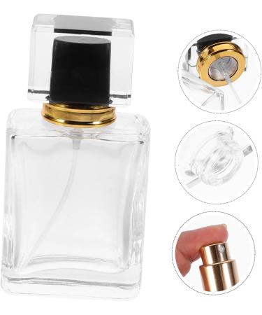 Healeved Perfume Spray Bottle Refillable Perfume Sprayer Perfume Glass Sprayer Empty Spray Bottle Refillable Perfume Bottle Perfume Glass Bottle Travel Perfume Sprayer Perfume 10x5cm Black - Buy Online on GoSupps.com