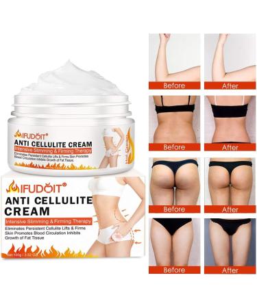 Cellulite Cream for Slimming & Firming | Hot Body Fat Burner | Waist, Abdomen & Buttocks Shaping | 100g - Buy Online on GoSupps.com