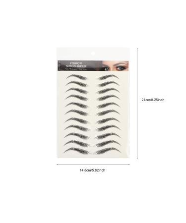 Lurrose 6D Hair-Like Eyebrow Stickers - Waterproof & Natural Brow Makeup Tool - Buy Online on GoSupps.com