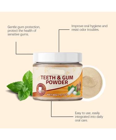 KLYso Dental Care Powder - Teeth Cleaning Stain Removal Fresh Breath Whitening for A Brighter Smile(2PCS) - Buy Online on GoSupps.com