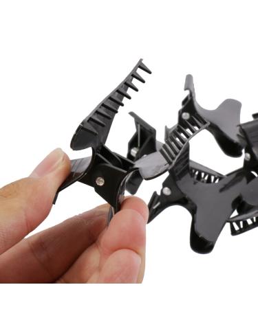 12pcs Butterfly Clips for Hairdressers | Hair Color Sectioning Grips & Tools - Perfect for Styling - Buy Online on GoSupps.com