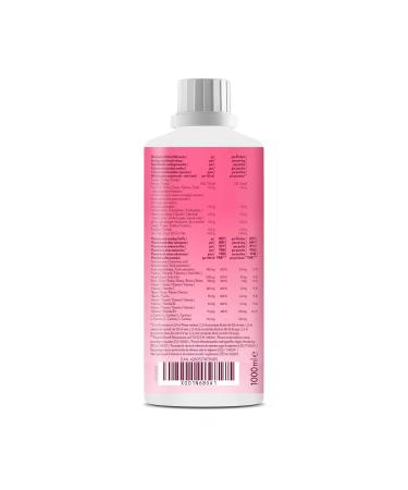 Gymqueen Zero Drink Orange 1000ml - Low-Calorie Sugar-Free Beverage Concentrate with B Vitamins & Carnitine | 1L Syrup for Soft Drinks - Buy Online on GoSupps.com