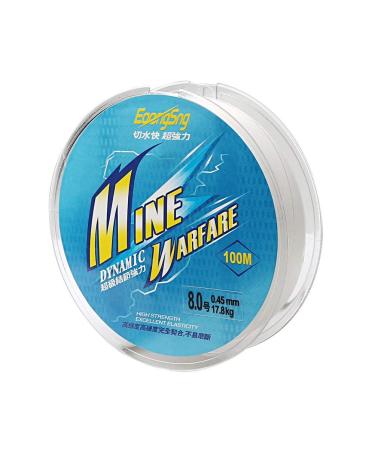 Siming 100 m fishing line strong transparent nylon thread/monofilament fishing lines