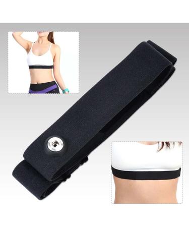 TAOPE Elastic Sports Heart Rate Monitor | Adjustable Chest Strap & CooSpo Original HRM Belt - Black | International Shipping Available - Buy Online on GoSupps.com