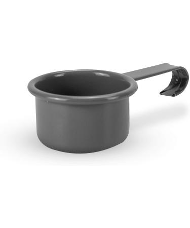 Grey Laundry Powder Tin with Scoop | Coated Steel Dishwasher Detergent Container | Cleaning & Washing Supplies by M&W - Buy Online on GoSupps.com