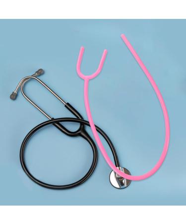 Stethoscope Tubing Replacement Kit - 3pcs Single Bore Tube Accessory in Pink - International Shipping Available - Buy Online on GoSupps.com