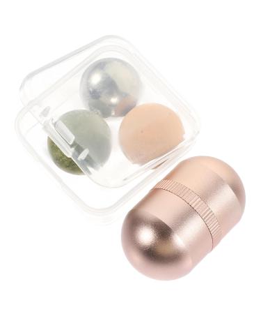 Balacoo 4 Sets Volcanic Stone Jade Roller & Massage Tool - Facial Massage Beauty & Tightening - International Shipping - Buy Online on GoSupps.com