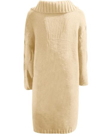 Shop Genetic Ladies Quilted Jacket - Warm Zipped Winter Coat with Belt - Extra Long Hooded Jacket for Women - Autumn Down Jacket in Beige XXL - Buy Online on GoSupps.com