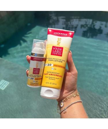 Hada Labo Tokyo sun body lotion SPF 50 - Buy Online on GoSupps.com