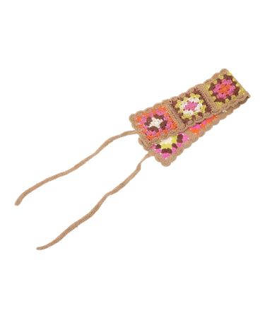 Yardenfun Crocheted Scarf Crochet Headbands Women Hair Accessories Hair Bandanas for Women Hair Scarf Headband Crochet Bandana for Women Handkerchief Headbands for Women Nurse Headbands