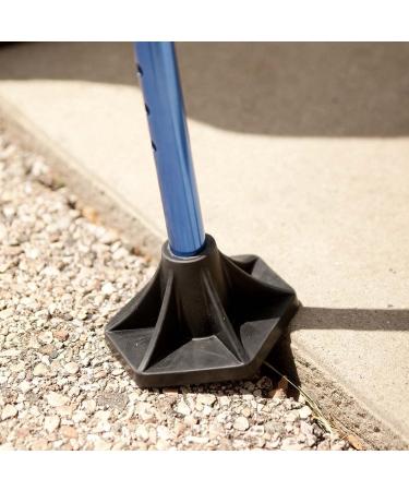 StrongArm Comfort Cane | Self Standing Lightweight Adjustable Walking Cane for Men & Women | Stabilizes Wrist, Provides Support & Stability | Ergonomic Grip | FSA/HSA Eligible - Black - Buy Online on GoSupps.com