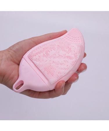 Samuliy Face Washer Silicone Face Washer Double Sided Silicone Face Scrub Brush Manual Hair Scrub for Men and Women Skin Care Face Brushes for Sensitive Dry Solid Powder - Buy Online on GoSupps.com