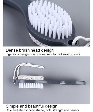 Dajidafu PP PS Foot File Replacement Solid Color Hanging Pedicure Exfoliating Dead Skin Remover Bath Brush with Lanyard Yellow - Buy Online on GoSupps.com