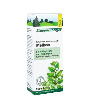Meliessen juice Schoenenberger 200 ml