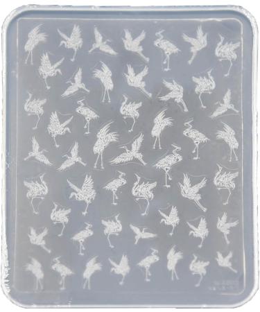 MCAORI 3D Nail Art Mold with Variety of Patterns Template Carving Sticker Stencil Tools Moulds for Nail Enthusiasts and Salons - Buy Online on GoSupps.com