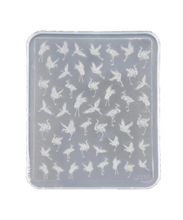 MCAORI 3D Nail Art Mold with Variety of Patterns Template Carving Sticker Stencil Tools Moulds for Nail Enthusiasts and Salons