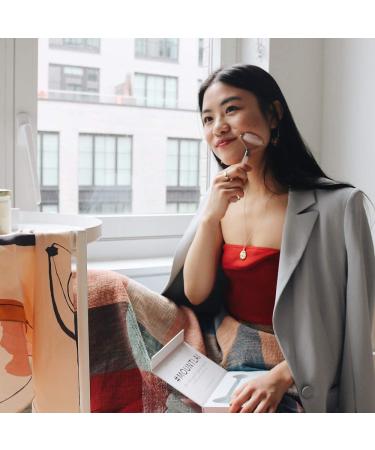 Mount Lai Rose Quartz Facial Roller - Enhance Your Skincare Routine - Buy Online on GoSupps.com