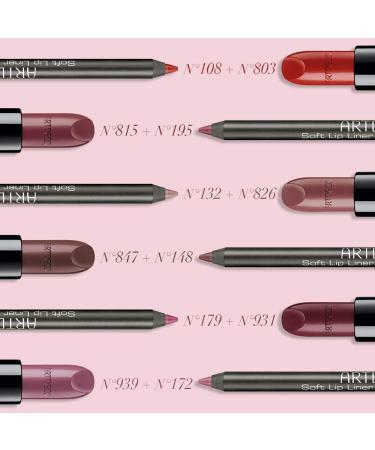 ARTDECO Soft Lipliner Waterproof - Long-Lasting Ripe Berry Lip Liner 1.2g - International Shipping Available - Buy Online on GoSupps.com