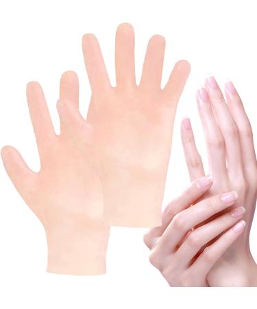 Moisturizing Foot Socks Gloves Overnight Silicone Overnight Gloves Dry Hands Non-Slip Palm Elastic Lotion Gloves Lotion Socks Women's Spa Gel Gloves for Dry Cracked Hands Care for Women Men Skin - Buy Online on GoSupps.com