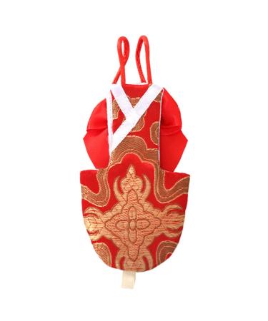 MipCase Robenwindeln - Pets Tauben accessories Miniwindel Reusable pilot suit - with - Pet clothing parallel clothing parasitic insert - breathable for flight parrot l red red