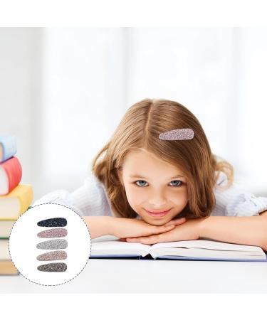 Buy Lurrose Rhinestone Snap Hair Clips - 5 Decorative Crystal Alligator Barrettes for Parties & Weddings - Buy Online on GoSupps.com