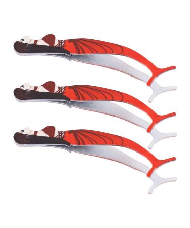 Ocitan Remover Tweezers - Ergonomic Stainless Steel Eyelash Curlers for Double Eyelid Stickers | Easy to Use Firm Clamping International Shipping - Buy Online on GoSupps.com