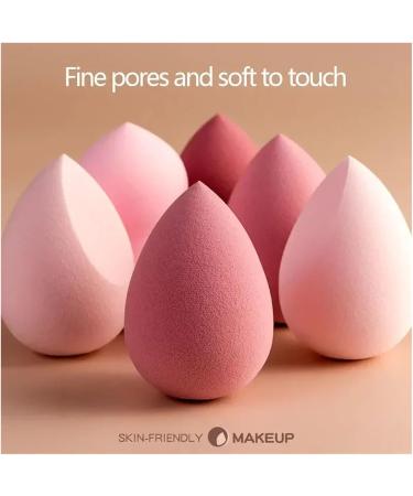 8 PCS Makeup Puff Sponge Cosmetics Powder Puff Foundation Make-up For Women Blender Makeup Tool Set(4 Purple 4 Green) - Buy Online on GoSupps.com