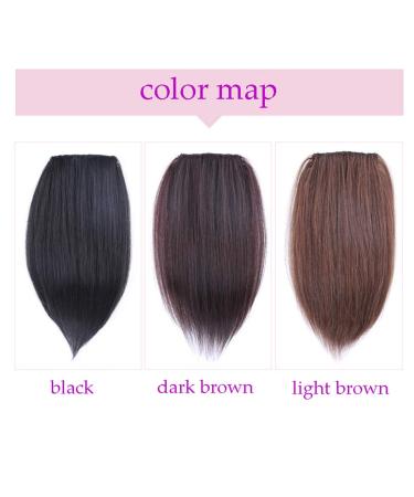 2 Pieces Real Hair Crown Hairpiece - Instant Volume Black - Shop Now! - Buy Online on GoSupps.com