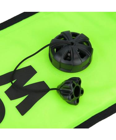 Keenso 4FT Dive Flag Inflatable Surface Marker Buoy - Fluorescence Yellow - Buy Online on GoSupps.com