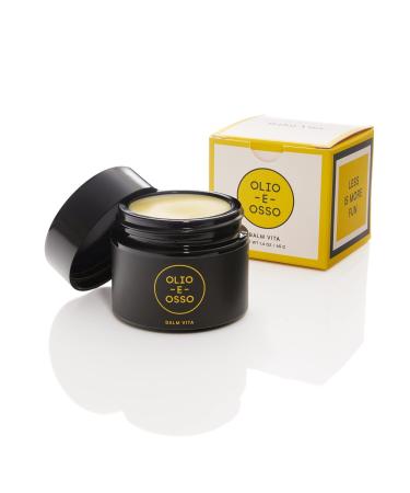 Olio E Osso Balm Vita - Natural Non-Toxic Lip Balm 1.6 oz | Clean Beauty for Healthy Lips - International Shipping Available - Buy Online on GoSupps.com