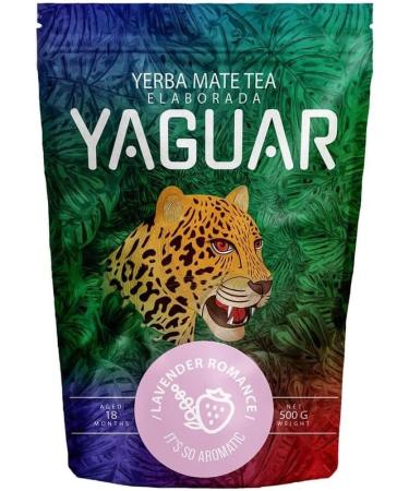 Yaguar Lavender Romance 0 5kg | Yerba mate la lavande et la fraise des bois | Go t de l' t | Stimulation naturelle | Yerba mate br silienne | M thodes de production traditionnelles | 500g - Buy Online on GoSupps.com