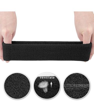 Shop Huture 6-Piece Slipproof Sport Headband Set Unisex Fitness Yoga Running Cycling | Black White Gray - Buy Online on GoSupps.com