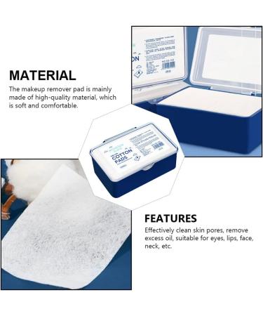 Minkissy 1000 Cotton Make-Up Pads | Eco-Friendly Facial Towels for Perfect Skin Care - Buy Online on GoSupps.com