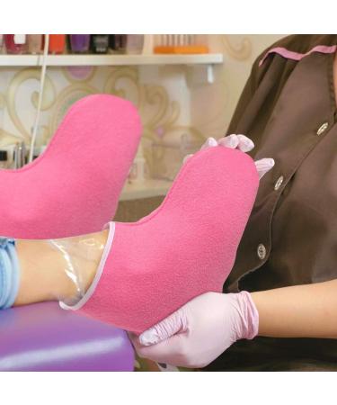 Minkissy Paraffin Wax Work Gloves and Booties Set Beauty Care Supplies for Heat Therapy Spa - Buy Online on GoSupps.com