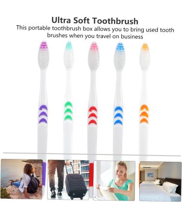 Collbath 30-Pack Disposable Soft Toothbrushes - Portable Travel Toothbrushes Individually Packed for Hotels & On-the-Go - Buy Online on GoSupps.com