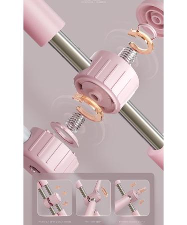 Posture Corrector Stick for Women - Shoulder Neck Humpback Support Tool - Straight Back Brace for Men Kids - Pink - Buy Online on GoSupps.com