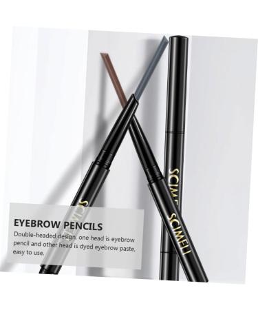 CANIGHT 2 1 Eyebrow Makeup Tools Eyebrow Pencil Black Brow Pencil Black Pencils Double Head Pencil Grey 1 count (Pack of 1) Grey - Buy Online on GoSupps.com