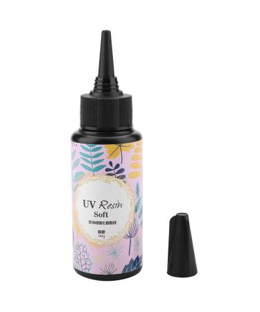 Safe and eco-Friendly UV Resin Coloring UV Resin o More Waiting Art Crafts Nail Art Garment Accessories Crafts Soft Glue 60g - Buy Online on GoSupps.com