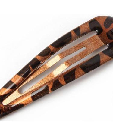 6Pcs 5CM School Colours Snap Hair Clips for Girls & Women - Tort | Novelty Hair Accessories - Buy Online on GoSupps.com