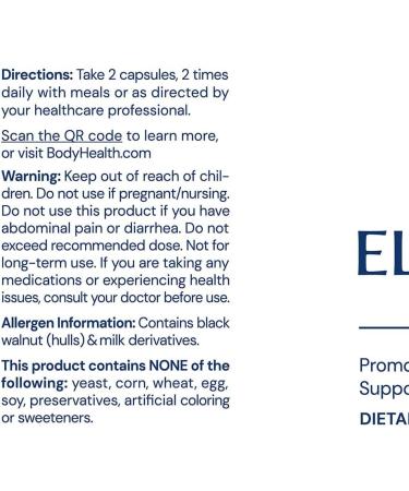 BodyHealth Intestinal Cleanse - Colon Cleanser Detox & Constipation Relief (100 Capsules) - Buy Online on GoSupps.com