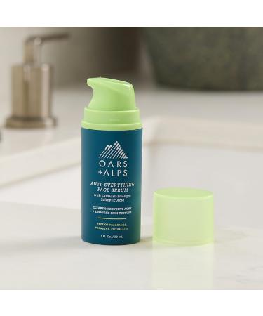 Oars + Alps Anti-Everything Face Serum 1 Fl Oz | Hydrating Anti-Aging Serum for All Skin Types - International Shipping Available - Buy Online on GoSupps.com