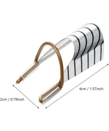 Lurrose 1 Set Nail extension Nail Art Tips Extension Forms Acrylic Nail Art Tips Extension Guide labeling stickers nail art forms label sticker nail forms care nail stickers aluminum paper - Buy Online on GoSupps.com