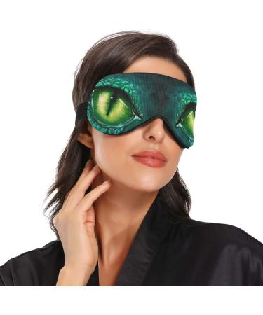 ALAZA Eye of Dinosaur Dragon Sleep Mask - Blackout Cooling Funny Eye Mask for Women Men - Buy Online on GoSupps.com