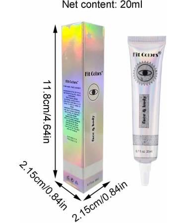 Shimmer Liquid Eyeshadow | High Color Rendering Cream Eye Shadow | Practical Costume Eye Makeup Set for Women and Girls Puchen 02 - Buy Online on GoSupps.com