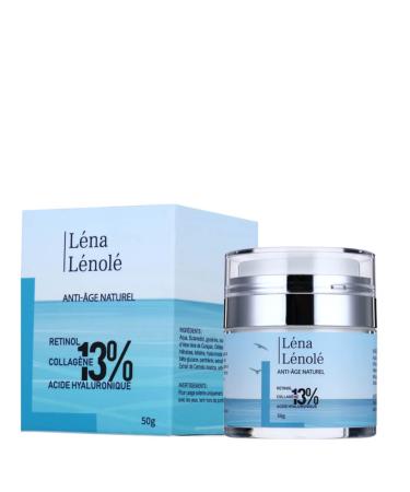 L NA L NOL - Anti-Wrinkle Cream for Women & Men - Anti-Aging & Dark Circles - Hyaluronic Acid - Retinol Collagen Vitamin C Plants - All Skin Types - 100% Natural and Vegan - Highly Concentrated (13%)
